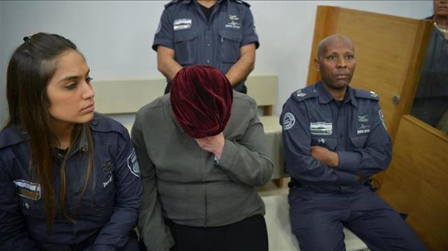 מלכה לייפר בבית המשפט