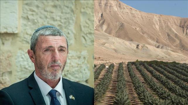 השר רפי פרץ, בקעת הירדן