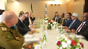 שר הביטחון כ"ץ בפגישה עם נשיא סומלילנד