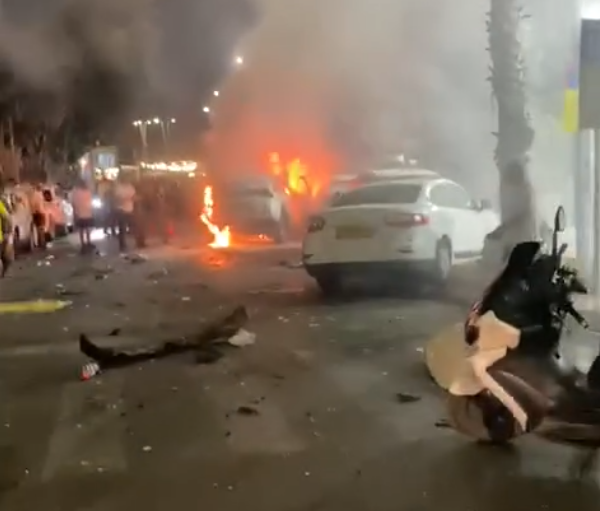 זירת הפיצוץ בעכו