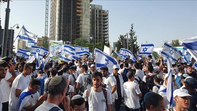 ריקוד דגלים ריקודגלים צעדת הדגלים יום ירושלים