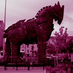 Trojan Horse In Canakkale, Turkey