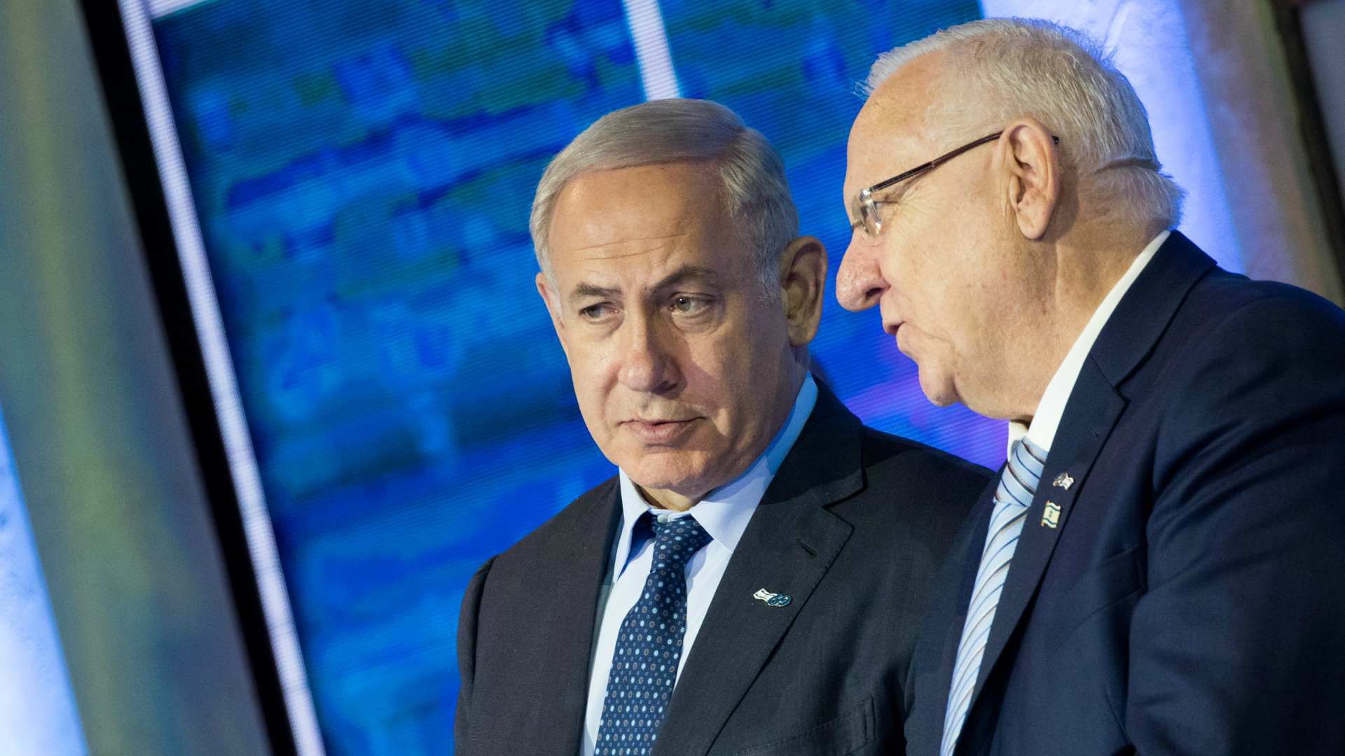 נשיא המדינה ראובן ריבלין וראש הממשלה בנימין נתניהו