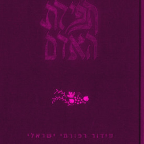 סידור רפורמי חדש - כולל מי שברך ליציאה מהארון