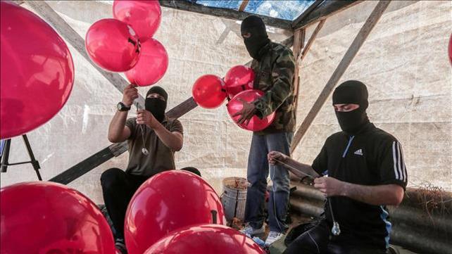 מפריחי בלוני תבערה בעזה, יוני 2019