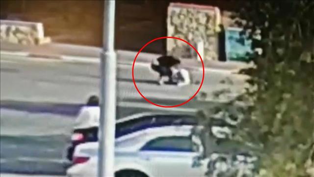 תיעוד תקיפת הקשיש בקריית גת