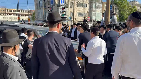 הפגנת חרדים בירושלים