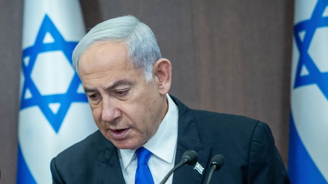 נתניהו מהורהר