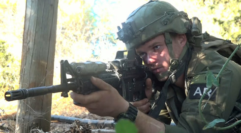התרגיל של חטיבת השיריון שמדמה כניסה קרקעית ללבנון