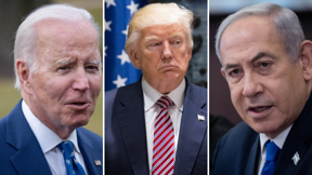 נתניהו טראמפ וביידן