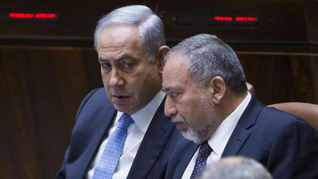 בנימין נתניהו ואביגדור ליברמן