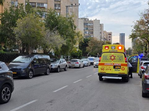 זירת האירוע בבת ים, 21.12.25
