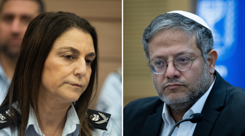 נציבת שב"ס נגד בן גביר, שלא יאריך את כהונתה: חסר אחריות