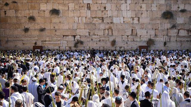ברכת הכהנים בכותל בחג סוכות 12.10.22