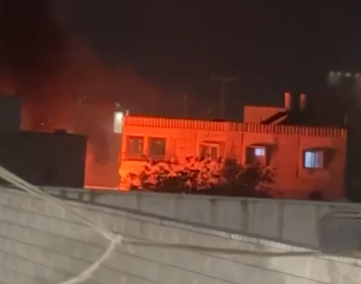 צעיר נרצח בערערה, בתים עלו באש במקום