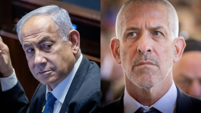 בנימין נתניהו ורונן בר