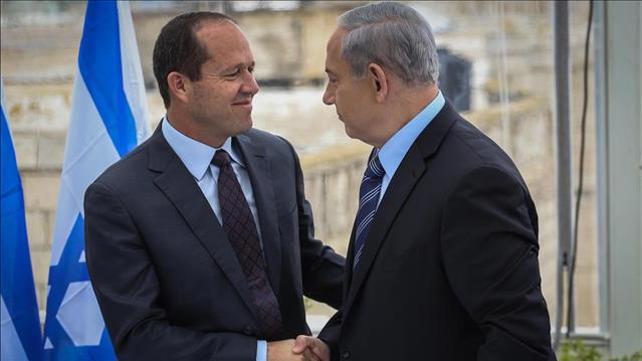 ניר ברקת ובנימין נתניהו