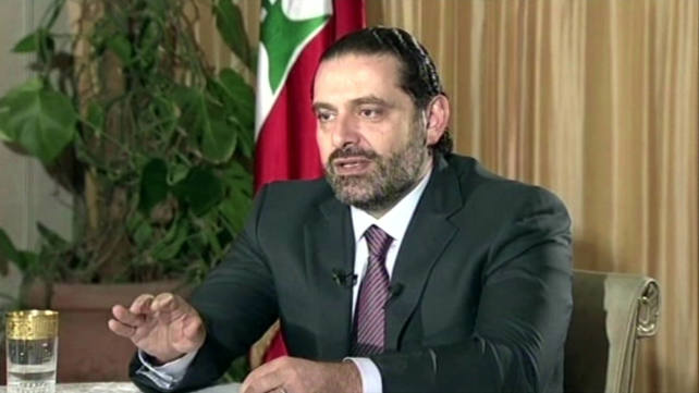ראש ממשלת לבנון המתפטר, סעד חרירי