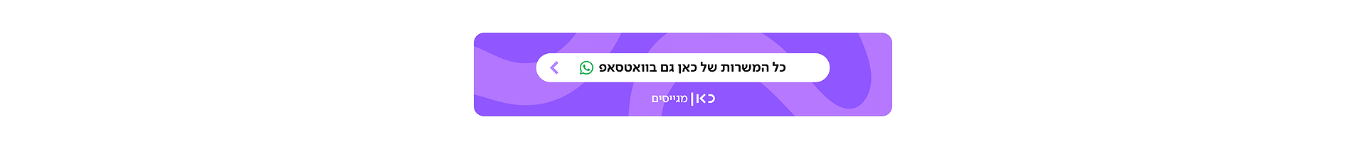 כאן מגייסים בוואטסאפ