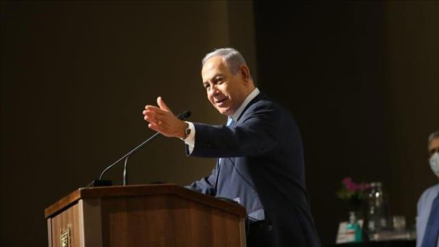 נתניהו בטקס חילופי מנכ"לים במשרד הבריאות 18.06.20