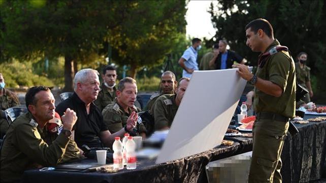 שר הביטחון בני גנץ בסיור בצפון 