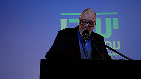 הקול של רפי גינת: איש התקשורת הוותיק התגייס לקמפיין הפוליטי