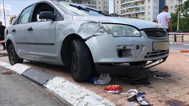 תאונת הדרכים בקריית גת 03.08.19