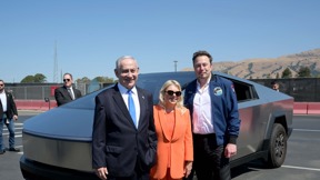 אילון מאסק, בנימין ושרה נתניהו
