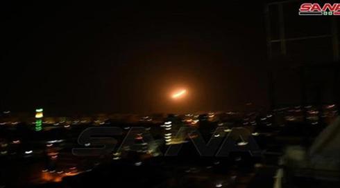 צבא סוריה: ישראל תקפה מהאוויר יעד בפרברי דמשק