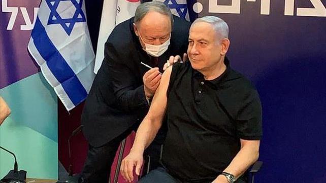 ראש הממשלה בנימין נתניהו מתחסן