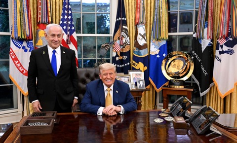 בנימין נתניהו ודונלד טראמפ