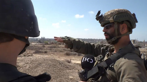 תיעוד מיוחד מעזה: יחידת המילואים שיוצאת לקרבות מציר נצרים