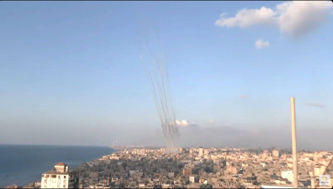 תיעוד של השיגורים מלבנון