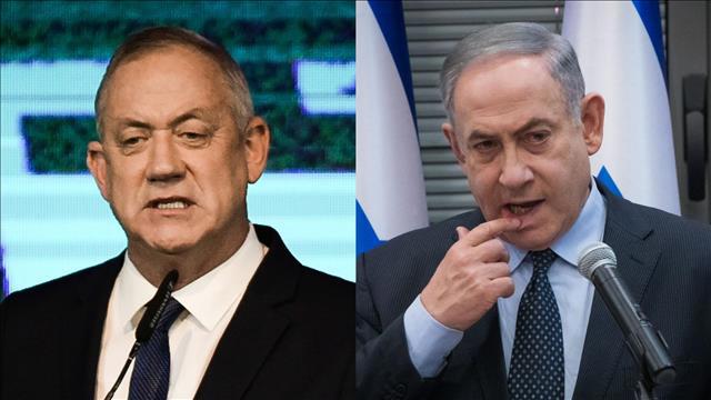 בנימין נתניהו, בני גנץ