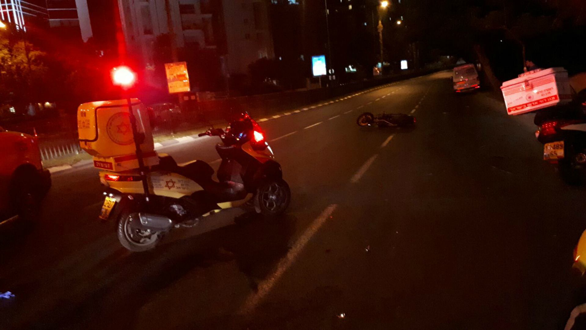 תאונת הדרכים ברמת גן הלילה