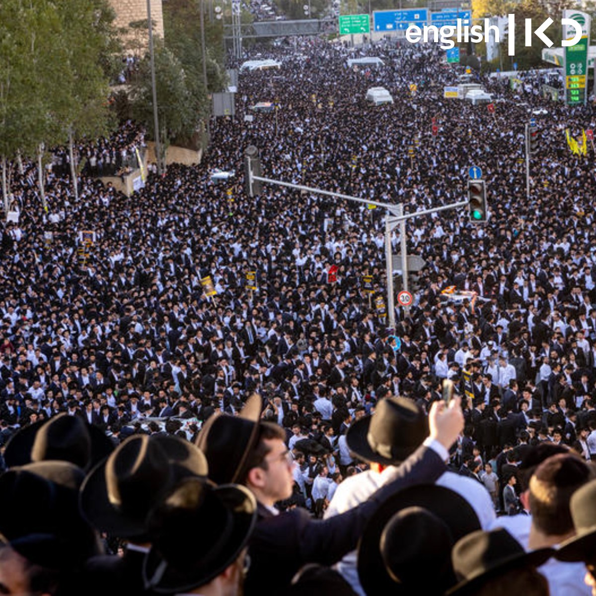 Ultra-Orthodox hold mass rally against military conscription