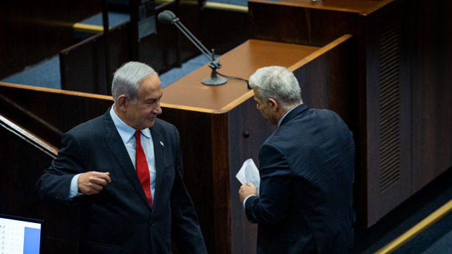 נתניהו ולפיד