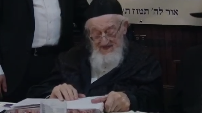 זקן חברי מועת גדולי התורה,  הרב מאיר צבי ברגמן