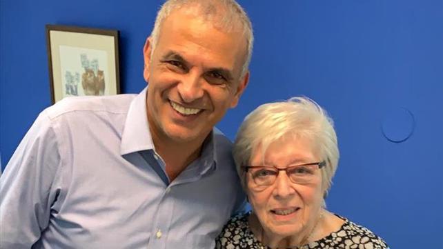משה כחלון ונעמי פולקמן
