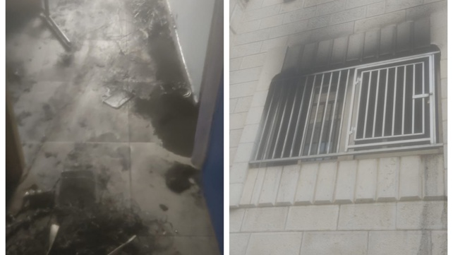 הצתת בי"ס - כפר עקב