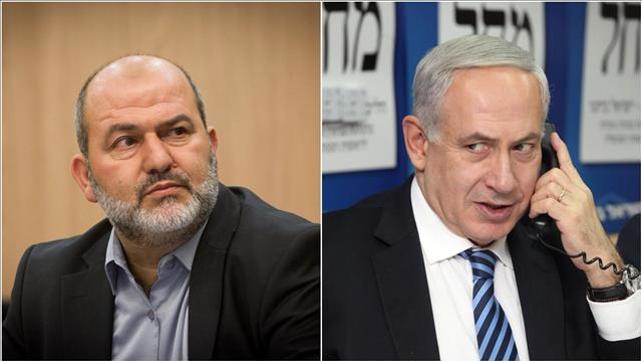בנימין נתניהו ועבד אל-חכים חאג' יחיא