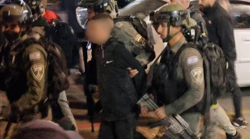 עימותים קשים בשער שכם: המשטרה השתמשה לראשונה בחודש הרמדאן ברימוני הלם