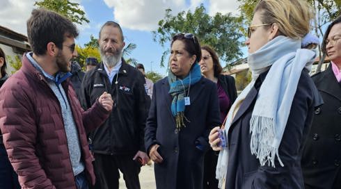 שליחת האו"ם שביקרה בעוטף הזדעזעה: "בלי לראות ולשמוע - אי אפשר להכיל את זה"