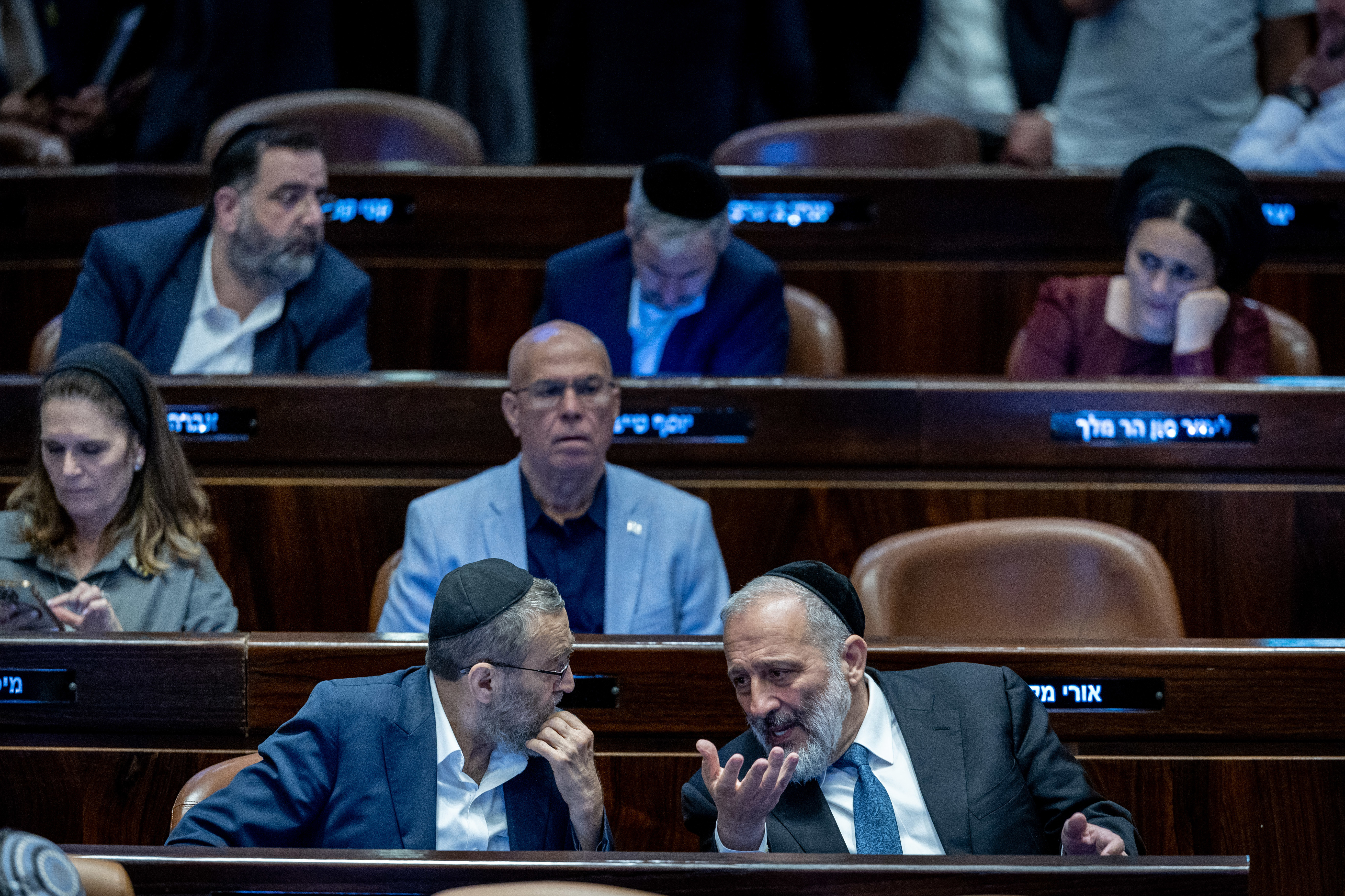 חברי הכנסת אריה דרעי ומשה גפני