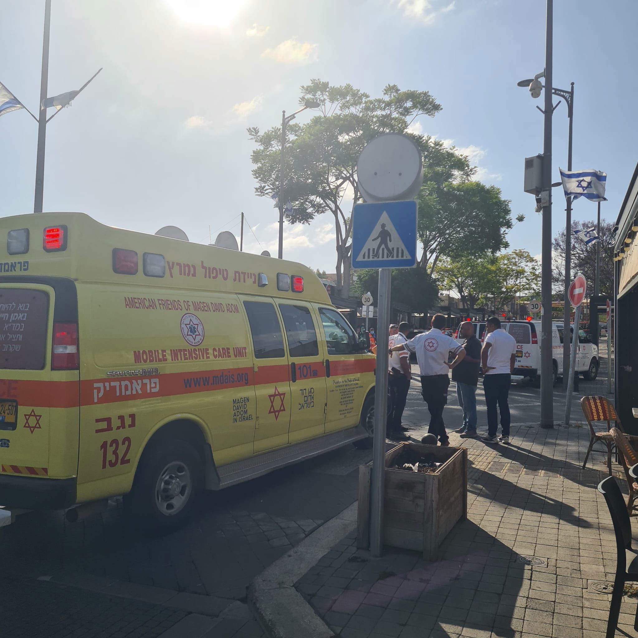 זירת דליפת הגז בבאר שבע