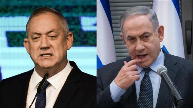 בנימין נתניהו, בני גנץ