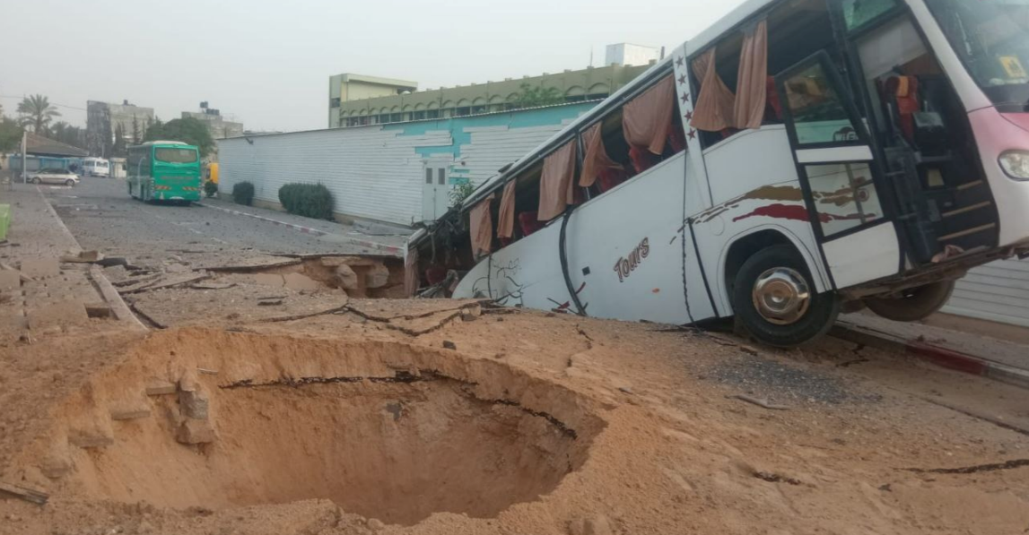 ההרס מתקיפת צה"ל בחאן יונס, מאי 2025