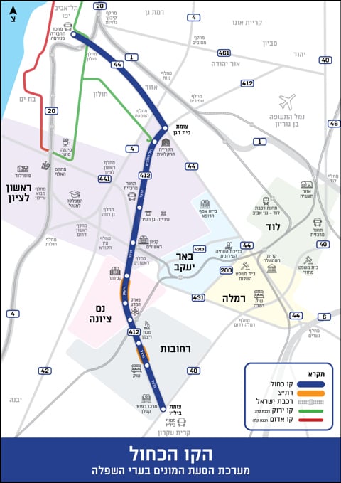 מסלול הקו הכחול
