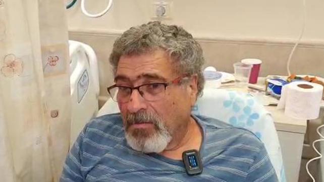 דודו סוחוי שהותקף ע"י חזיר בר בחיפה 18.10.21