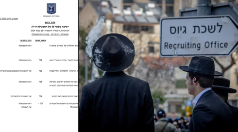 ברגע האחרון: חוק הגיוס לא עלה על סדר היום של הממשלה מחר